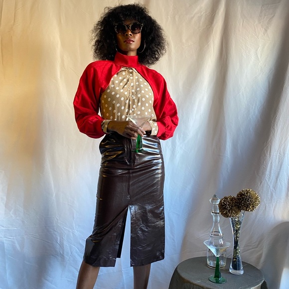 Half Red Zara cardigan - Picture 4 of 5